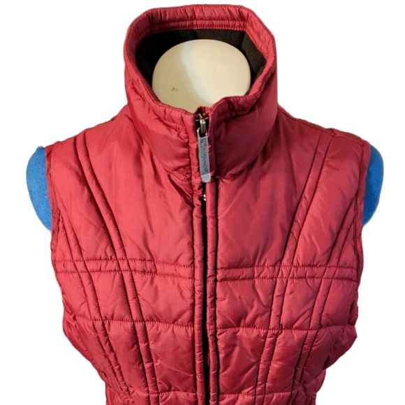 Woolrich Insulated "Ruby" Red Quilted Puffer Vest (18508) - Picture 3 of 11